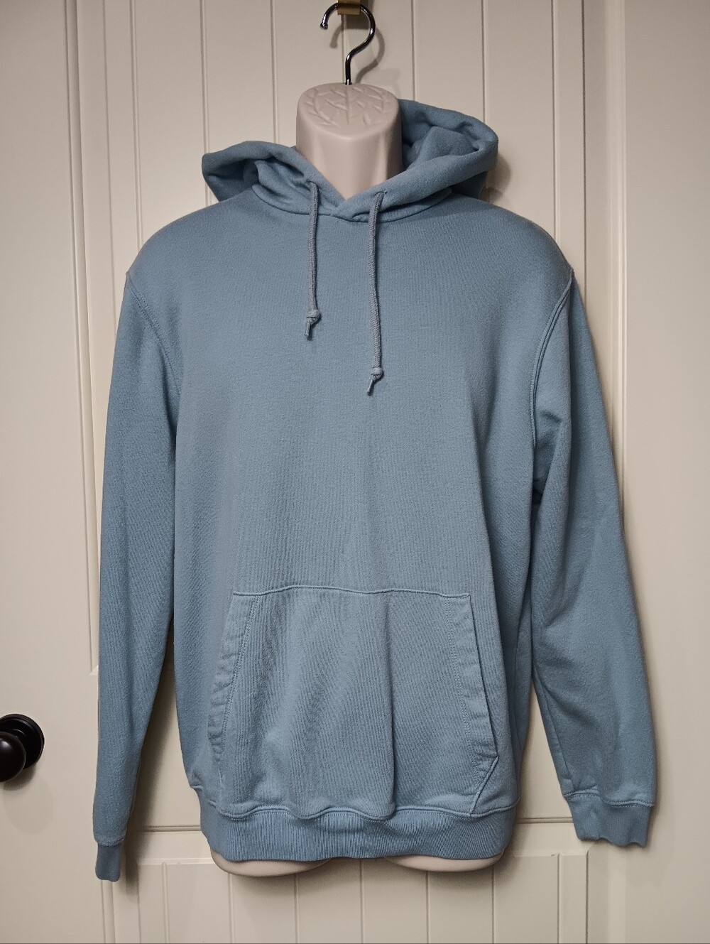 Pre Owned GAP Men's Pullover Hoodie England Sky Size S